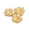 304 Stainless Steel Pendants STAS-C121-44G-G-2