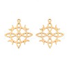 304 Stainless Steel Pendants STAS-N108-39G-1