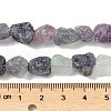 Raw Rough Natural Colorful Fluorite Beads Strands G-M453-D11-5