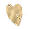 Ion Plating(IP) 304 Stainless Steel Pendants STAS-G336-01G-1