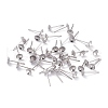 Non-Tarnish 304 Stainless Steel Stud Earring Settings STAS-J031-12-1