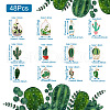 Kissitty 48Pcs 12 Style Alloy Enamel Pendants ENAM-KS0001-07-3