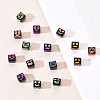 Craft Black Acrylic Beads MACR-YW0001-11-4