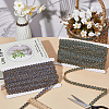 ARRICRAFT 2 Bundles 2 Colors Polyester Wavy Lace Ribbon OCOR-AR0001-70B-4