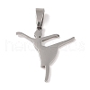 Non-Tarnish 201 Stainless Steel Pendants STAS-A094-05E-P-1