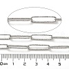 304 Stainless Steel Paperclip Chains CHS-A016-08P-A-2