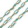 304 Stainless Steel Enamel Cable Chains CHS-R020-02G-04-1