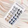 304 Stainless Steel Hoop Earrrings for Women EJEW-U066-01-1