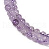 Natural Amethyst Beads Strands G-M445-6mm-01C-4
