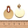304 Stainless Steel Stud Earrings EJEW-Q030-01G-B-3