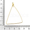 PVD Vacuum Plating 304 Stainless Steel Wire Pendants STAS-S103-12G-3
