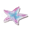 Ocean Themed Opaque Printed Acrylic Pendants SACR-L004-03C-3