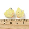Flocky Acrylic Pendants FIND-A044-01B-3