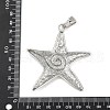 Tibetan Style Alloy Big Pendants PALLOY-V008-03A-AS-3
