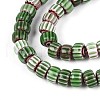 Handmade Millefiori Glass Beads Strands LAMP-T021-27A-05-3
