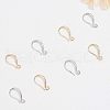 Brass Earring Hooks KK-FH0001-24-5