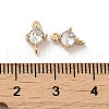 Brass Connector Charms KK-H455-46G-3
