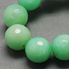 Natural Jade Bead Strands G-R166-12mm-M2-2