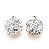 Ion Plating(IP) 201 Stainless Steel Charms STAS-N109-217A-G-1