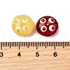 Handmade Lampwork Enamel Beads LAMP-S079-01-3