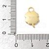 925 Sterling Sliver Light Sea Green Enamel Charms STER-Z012-01G-07-3