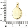 Brass Pendants ZIRC-I356-11G-01-3