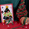   2 Rolls 2 Colors Christmas Snowflake Felt Lace Trim OCOR-PH0003-94-5