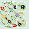   10 Sets Alloy Enamel Charms FIND-PH0020-73-4