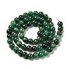 Natural Fuchsite Beads Strands G-D470-12C-1-2