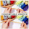 Gorgecraft 60M 12 Colors Flat Nylon Elastic Cord OCOR-GF0003-66-6