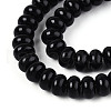 Opaque Spray Painted Glass Beads GLAA-ZX008-4mm-18F-3