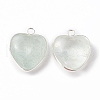 Natural Green Fluorite Pendants G-C005-01S-19-3