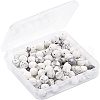 Olycraft Natural Howlite Beads Strands G-OC0001-51-7