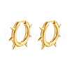 Stainless Steel Hoop Earrings for Men PW-WGCB245-01-1