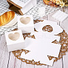 Square Paper Biscuit Boxes with Heart Clear Window CON-TAC0001-12C-01-14