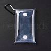 Waterproof Transparent PVC Key Clasp Storage Bags DIY-K046-01-3
