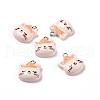 Opaque Resin Pendants RESI-J023-15H-3