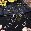 Tibetan Style Alloy Toggle Clasps PALLOY-TA0001-48-7