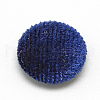 Velvet Cloth Fabric Covered Cabochons WOVE-S084-11E-2