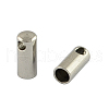 Tarnish Resistant 201 Stainless Steel Cord Ends X-STAS-S028-33-1