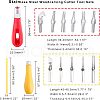 Stainless Steel Woodcarving Cutter Tool Sets TOOL-NB0001-23-2