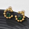 304 Stainless Steel Stud Earrings EJEW-R020-04G-02-2