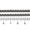 2.5MM 304 Stainless Steel Wheat Chain Necklaces NJEW-Q013-15A-3