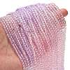 Transparent Painted Glass Beads Strands X1-DGLA-A034-T3mm-A05-2