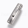 304 Stainless Steel Bayonet Clasps STAS-A035H-6MP-2