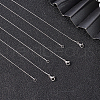 ARRICRAFT Classic Plain 304 Stainless Steel Snake Chain Necklaces MAK-AR0001-02P-4