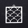 Non-Tarnish 201 Stainless Steel Pendants STAS-S105-JN903-1-1