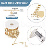 Rack Plating Brass Curb Chains CHC-TA0001-10-12