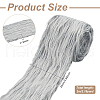 Polyester Top for Diy Hand-Decorated Artificial Wool Strip Accessories FIND-WH0170-32B-2