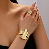 Eagle Alloy Cuff Bangles & Rings Sets for Women FS-WGB3658-01-3